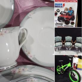 MaxSold Auction: This Charity/Fundraising online auction features NIB Ride-on Kids Jeep, Wingback Chairs, Mirrors, Stroller, Framed Wall Art, Puzzles, Bocce Ball Set, Beer Steins, Teacup/Saucer Sets, Yarn, Ruby Glass, Wall Masks, Craft Supplies, Toys, Small Kitchen Appliances, Light Fixtures, Vintage Books, and much more!