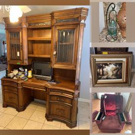 MaxSold Auction: This online auction features a display cabinet, electric recliner, bar stools, area rugs, meat slicer, office supplies, glassware, Westminster Clock, Sentry Fire Safe, powered lawn equipment, yard tools and much more!