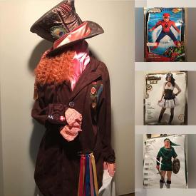 MaxSold Auction: This online auction features Costumes such as Kids Community Helper Costumes, Pilot Costumes, Doctor Costumes, Animal 4 Theme Costume, Children Superhero Costumes, Boy’s Pop Culture Costume and much more.