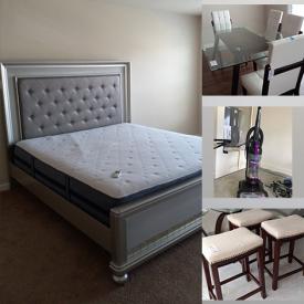 MaxSold Auction: This online auction features furniture such as a king-sized lift bed, bed frames, coffee table, chairs and more, microphones, GPS, Yamaha receiver, Samsung monitor, Soles ceramic heater. vacuums, First Alert escape ladder, One Treeworks percussion bar, TV antenna and more!