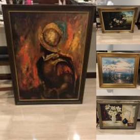 MaxSold Auction: This online auction features framed artwork such as still lives, landscapes and more!