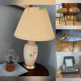 MaxSold Auction: This online auction features table, chair, Shelf, Sofa Bed, lamp, bench, stools, Placemats, Candle Holders, Cupboards, File Cabinet, Luggage, Golf Cart, weights, Juicer, Refrigerator, Cupboard and much more!