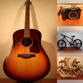 MaxSold Auction: This online auction features Guitar, Printer, Power Tools, Computer Accessories, Violin, Board Games, Video Game Systems, TV, Cameras, Bike and much more!