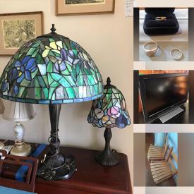 MaxSold Auction: This online auction features gold jewelry, collector plates, beer steins, sterling silver, Sony stereo system, 32” Sony flatscreen, lamps, Christmas decor, dishware, office supplies, children’s toys and much more!