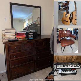 MaxSold Auction: This online auction features Hospital Bed, Framed Wall Art, Stereo Components, TVs, Thomasville Sofabed, Guitar Amps, Electric & Acoustic Guitars, Keyboards, LPs, Sports Equipment, DVDs, Small Kitchen Appliances, Cameras and much more!