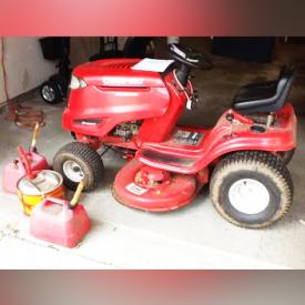 MaxSold Auction: This online auction features furniture, tools, decor and collectibles such as portable sewing machine, dining table and chairs, buffet saver, vintage teak table, lamps, lawn mowers, power tools, riding lawn tractor and much more!