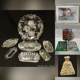 MaxSold Auction: This Charity/Fundraising online auction features Marilyn Simandle Print, Art Books, DVDs, Toys, Yard Tool, Art Pottery, Betty Boop Collectibles and much more!
