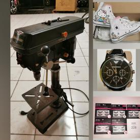 MaxSold Auction: This online auction features e-bike parts, hot wheels, printers, DVD and Blu-Ray, water bottles, yoga mats, Gaiam Yoga equipment, bicycle stands, Burt's Bees products, Hello Kitty Converse and much more!