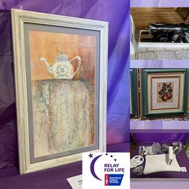 MaxSold Auction: This Charity/Fundraising online auction features Vintage Josef Birthday Angels, Antique Hakuundo Shubei Sei, Art Glass, Framed Wall Art, Vintage Sewing Machine, LPs, Framed Posters, DVDs, Video Game System and much more!