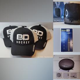 MaxSold Auction: This online auction features New in Open Box items such as Smart Vacuum, Beauty Appliances, Drones, Smart Watches, Dash Cams, Earbuds, Security Cameras, Sports Cameras, pet Products, and Patio Heater, Golf Clubs and much more!