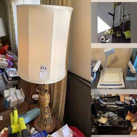 MaxSold Auction: This online auction features Stanley dressers, End tables, floor loom, Spectare photo converter, label and postage printer, Akai, Vintage microwave, Ryobi Snow Thrower and sweeper, sun yard tools and much more!