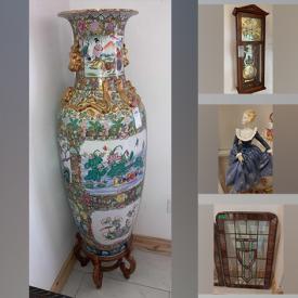 MaxSold Auction: This online auction features Royal Doulton, artwork, frames, lamps, light fixtures, Dehumidifier, Mikassa plates, prints, cabinets, Johnson Bros Dishes, china, Wedgwood, Tabletop organ, small kitchen appliances, trunks, chairs, benches, clocks much more!