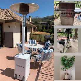 MaxSold Auction: This online auction features furniture such as chairs, stools, tables and more, DVDs, CDs, wall art, jewelry, Christmas decor, clocks, glassware, stoneware, books, Lifecycle, pool toys, air pumps, tools, BBQ grill and more!