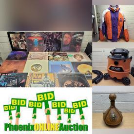 MaxSold Auction: This online auction features Jewelry, Hand Tools, Art Pottery, LPs, Coins, Mantle Clock, Bar Mirrors, Sports Trading Cards, Comics, Vintage Pyrex, Milk Glass, Toys, Board Games, River Road Buildings, Kids Books, Steins, Stamps, Dolls, Collector Plates and much more!