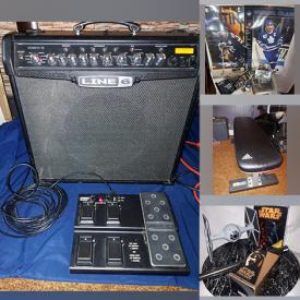 MaxSold Auction: This online auction features Fender Guitar, Amp, Star Wars Collectibles, Sports Memorabilia, Video Games, Comics, Sports Trading Cards, Fishing Rod and much more!