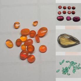 MaxSold Auction: This online auction features Loose Gemstones such as Opals, Rubies, Emeralds, Citrines, Quartz, Amethysts, Sapphires, and Crystal Agate Druzzy Carving and much more!