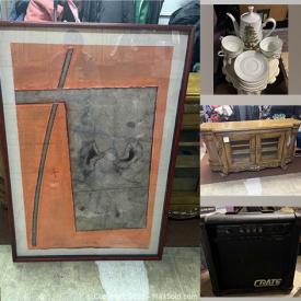 MaxSold Auction: This online auction features Framed Artwork such as Photographs, Paper Collage, and Antique Furniture, Amp, Office Chairs, and Much More!

