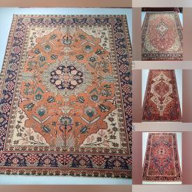 MaxSold Auction: This online auction features Persian Rugs & Runners from Tabriz, Hamedan, Zanjan, Nahavand, Lori, Baluch, Tabriz, Turkman, and More!