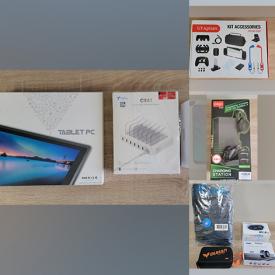 MaxSold Auction: This online auction features wireless turntable, Android tablet, Nintendo Switch accessories, WIFI extender, RC toys, beauty items, stemware, kitchenware, computer accessories, camping gear and much more!