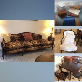 MaxSold Auction: This online auction features framed art, chairs, table, electronics, lamps, coats, sofa, TV, home decor and ornaments, mugs, Asian decor, kitchen utensils, bookshelf, cleaning utensil, shoes, electronics and much more!