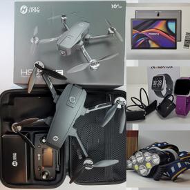 MaxSold Auction: This online auction features sports trading cards, earbud headphones, retro style stereo, drones, tablet PC, hair clippers, power tools, lighting, smart watches and much more!