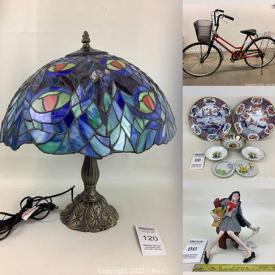 MaxSold Auction: This online auction features E. B. Cox Sculptures, Inuit Soapstone Carvings, Karen Miller Figurine, Collector Spoons, Vintage Sterling Silver Jewellery, Kitchen Gadgets, Vintage German Cuckoo Clock, Tiffany Style Lamp, Sports Memorabilia, Hockey Equipment, Children's Wet Suits, Commercial Salon Chair, Bicycles and much more!