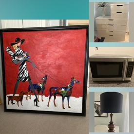 MaxSold Auction: This online auction features oil painting, bedding, home decor, chest of drawers, pet supplies, lamps and much more!