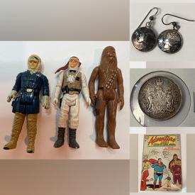 MaxSold Auction: This online auction features Star Wars Collectibles, Comics, Sports Trading Cards, Vintage Magazines, Collector Spoons, Coins, Jewellery, Transformer Collectibles, Vintage Tin Toys, Vintage Bottles and much more!