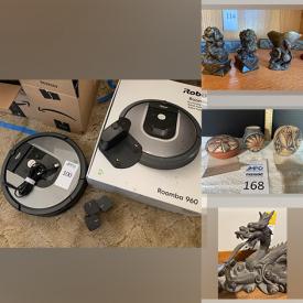 MaxSold Auction: This online auction features Sterling Jewelry, Watches, Office Supplies, Binoculars, Native American Fetishes, Washer, Gas Dryer, Vintage Toys, Upright Piano, TV, Pet Products, Art Pottery, Electric Stove, Refrigerator, Small Kitchen Appliances, Bronze Dragon, Asian Figurines, Collector Plates and much more!