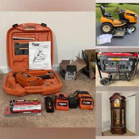 MaxSold Auction: This online auction features Games, Kid Activities, Snow Cone Machine, Art Easel, Master Massage Table, Framed Art, Electrical Wire, DeWalt Drill, Kitchen Faucet, Laundry Cart, Sherpa Pet Carrier, Hunting Combo, Teeter Hang-Ups, Pet Porter, Contico Case, Wall Sconces, Tile Cutter Combo and much more!