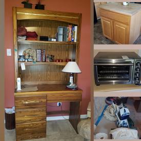 MaxSold Auction: This auction features: Bookcase/desk, Computer Games, Enamel Pins, Sleeper Sofa, Frames, Binders, Night Table, Schwann Exercycle and much more !