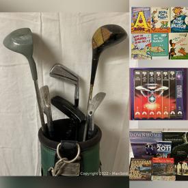MaxSold Auction: This Charity/Fundraising online auction features DVDs, Video Game System, Children's Books, CDs, Golf Clubs, Books and much more!