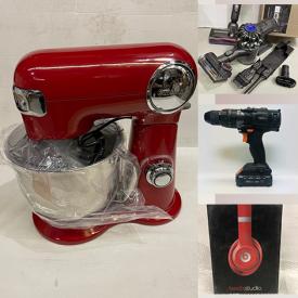 MaxSold Auction: This online auction features small kitchen appliances, computer accessories, cookware, grooming items, lighting, headphones and much more!