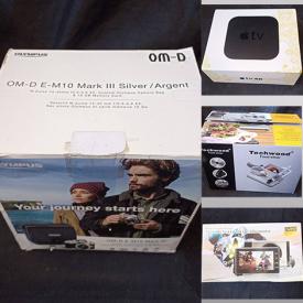 MaxSold Auction: This online auction features NIB items such as small kitchen appliances, video projectors, sewing machine, microphones, solar panels, beauty appliances, security cameras, computer accessories, and much more!!