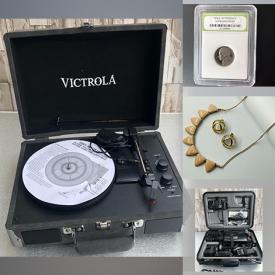 MaxSold Auction: This online auction features Pokémon cards, Marvel comic books, Coca-Cola mini fridge, BBQ grill brush, dartboard, Japanese Kyusu Teapot, costume jewelry, female clothing, waist trainer, Vintage Art Framed Ceramic Dimensional, Pair of Traditional Chinese Lion Head hand-printed and much more!