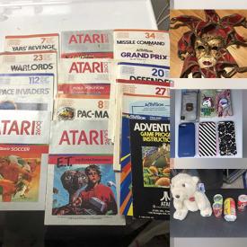 MaxSold Auction: This online auction features phone cases, lighters, antique hockey game,  Atari collectibles, Coleco ADAM computers, PC software, PONG console, Intellivision collectibles, craft kits, vinyl records, new backpacks, desktop computers, DVDs, CDs and much more!