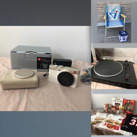 MaxSold Auction: This online auction features sports trading cards, Raptors collectibles, Beanie babies, puzzles, video game system & accessories, DVDs, MCM chair, small kitchen appliances, sports equipment, beauty appliances, cameras, and much more!!