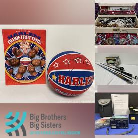 MaxSold Auction: This Charity/Fundraising Online Auction features lunchboxes, cameras, costume jewelry, fishing gear, wooden masks, art & craft supplies, kitchen gadgets, yarn, fabric, sewing notions, art class, vintage Pendelfin figurines, Royal Doulton figurines, collector spoons, puzzles, teapots and much more!