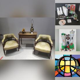 MaxSold Auction: This Charity/Fundraising Online Auction features video game system, baby swing, vintage Inuit art, DVDs, work boots, Asian tea set, teacup/saucer sets, maternity & baby clothes, Lladro figurine, crystal figurines, new wigs, watches, jewelry, camping gear, sports equipment, kids toys, studio pottery, power & garden tools, TV and much more!