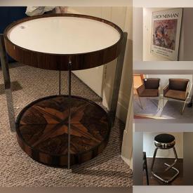 MaxSold Auction: This online auction features a patio table and chairs, MCM table, curio cabinets, dresser, corning ware, costume jewelry, books, office supplies, humidifier, washer & dryer, exercise equipment and much more!