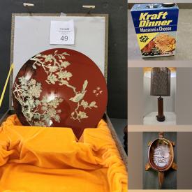 MaxSold Auction: This online auction features a dresser, side table, kitchen appliances such as coffee maker, Oster oven, popcorn maker, sushi server, serving ware, Chinese Bachelor tea set, ceramic heater, ski equipment and so much more!!!