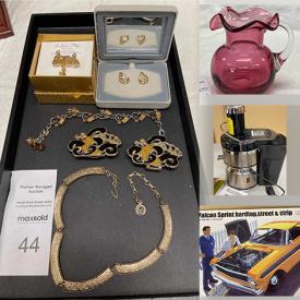 MaxSold Auction: This Charity/Fundraising online auction features new model kits, novelty teapots, carnival glass, puzzles, cranberry glass, jewelry and much more!