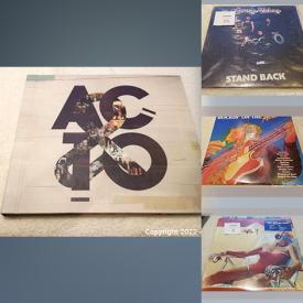 MaxSold Auction: This online auction features vinyl records & cassettes from various artists in various genres and stereo components, TVs, power tool, art glass and more!