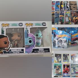 MaxSold Auction: This online auction features collectibles such as Marvel comics, Hot Wheels, Disney, sports trading cards and more!