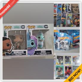 MaxSold Auction: This online auction features collectibles such as Marvel comics, Hot Wheels, Disney, sports trading cards and more!