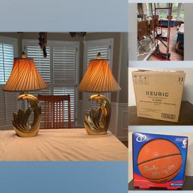 MaxSold Auction: This online auction features Thomasville Recliner, Native American Art, Table Lamps, Word Art Items, Craft Items, Toys and much more!