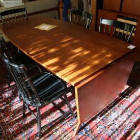 MaxSold Auction: Lots of teak furniture, a lovely Baby Grand piano, art, glassware, pottery, Hummels, rugs, sterling and MORE!