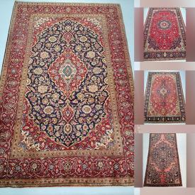 MaxSold Auction: This online auction features Persian rugs and runners from Tabriz, Kashan, Hamedan, Baluch, Saveh, Zanjan, Ardebil, Turkman, and more!

