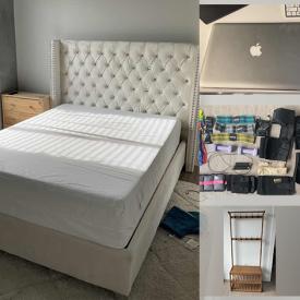 MaxSold Auction: This online auction features a Macbook Pro Laptop, selfie ring light, dresser, office chair & desk, love seat sofa, kitchen appliances such as smoothie maker/blender, frother, air purifier, Robo Vacuum and much more!