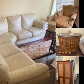 MaxSold Auction: This online auction features items such as Leather Sectional, Area Rug, Rack Table, Arm Chair, Vanity, Media Cabinet, Brizo Tap Set, Chairs With Cushion, Wood Cabinet, Christmas Décor, Dresser, Loveseat, Electric Fireplace, Bar Cabinet, Light Fixture and more!!!